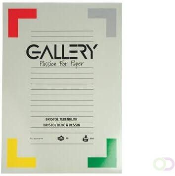 Gallery Bristol tekenblok ft 29 7 x 42 cm A3 200 g mÃÂ² 20 vel